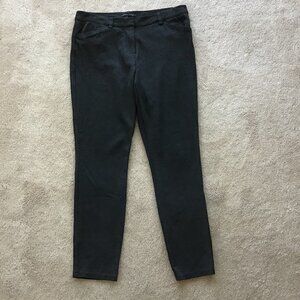 ANDREW MARC BLACK CASUAL TROUSERS SIZE 10